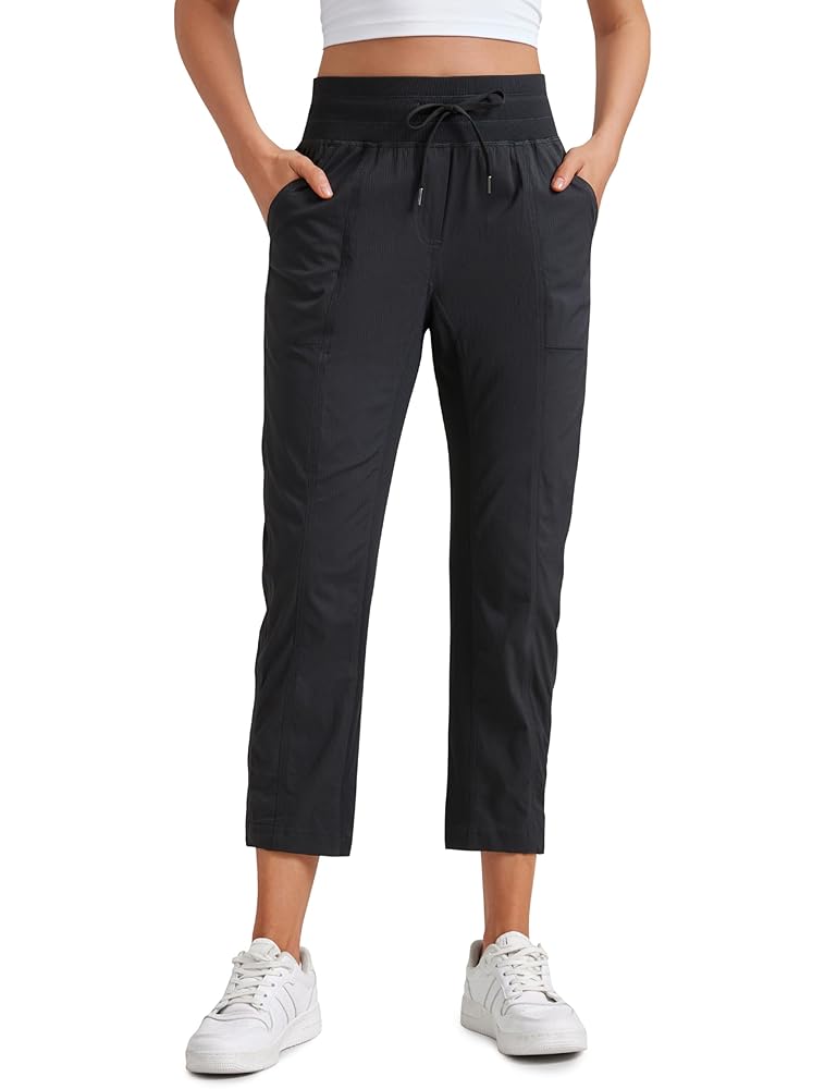 Amazon.com: CRZ YOGA Womens Casual 7/8 Pants 25